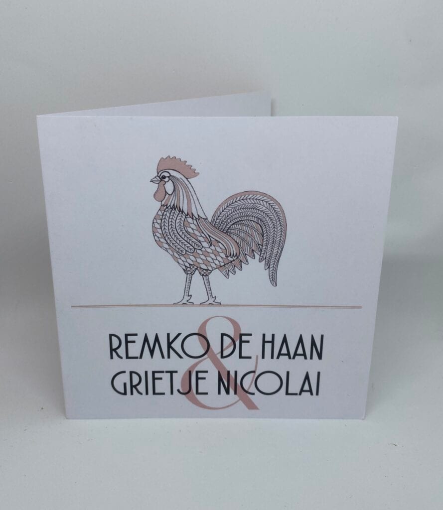 Trouwkaarten ontwerpen
